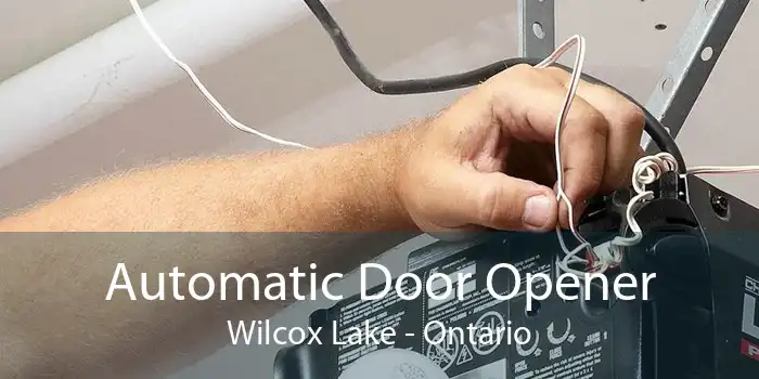Automatic Door Opener Wilcox Lake - Ontario