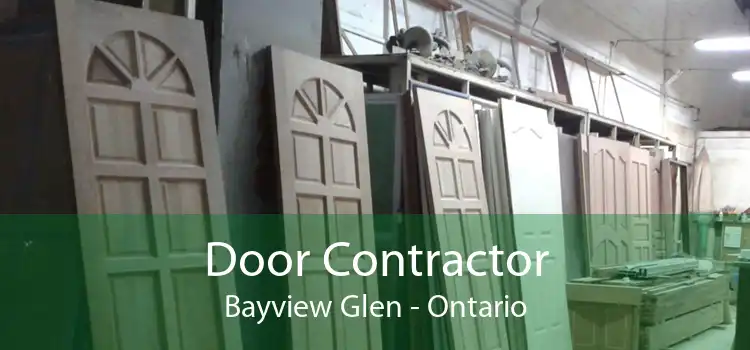 Door Contractor Bayview Glen - Ontario