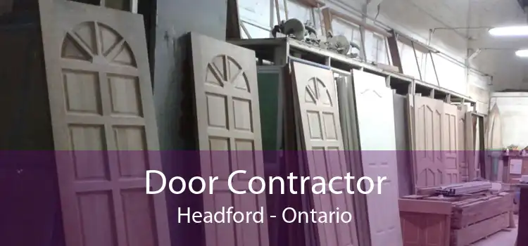 Door Contractor Headford - Ontario