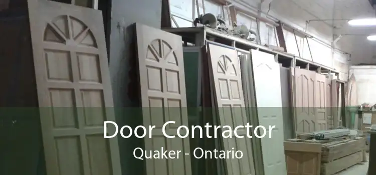 Door Contractor Quaker - Ontario