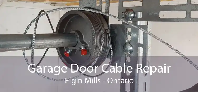 Garage Door Cable Repair Elgin Mills - Ontario