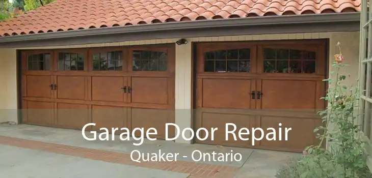 Garage Door Repair Quaker - Ontario