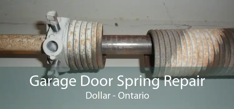 Garage Door Spring Repair Dollar - Ontario