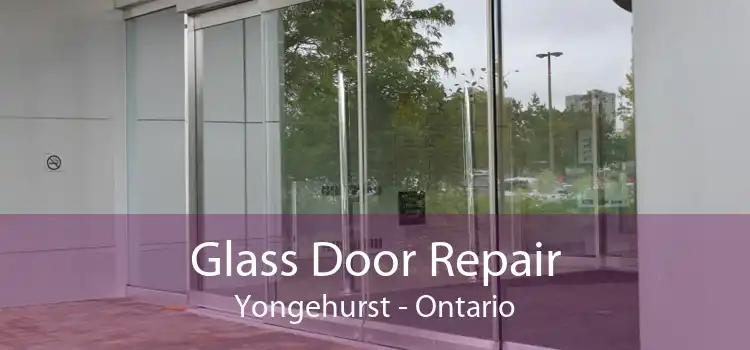 Glass Door Repair Yongehurst - Ontario
