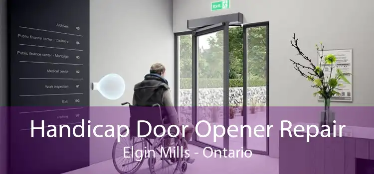 Handicap Door Opener Repair Elgin Mills - Ontario