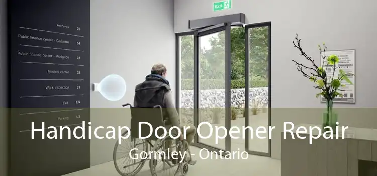 Handicap Door Opener Repair Gormley - Ontario