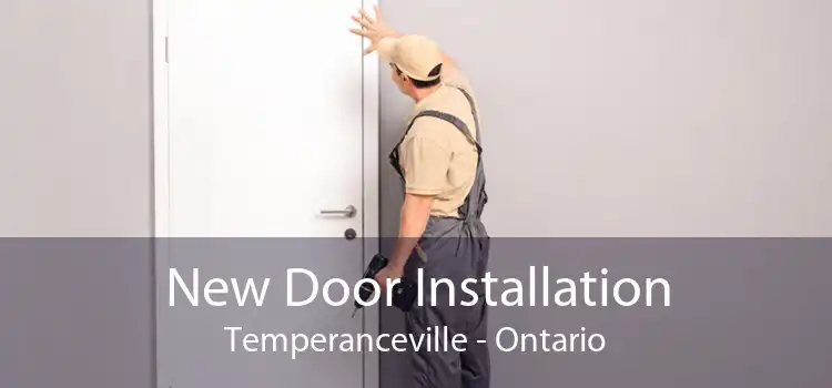 New Door Installation Temperanceville - Ontario