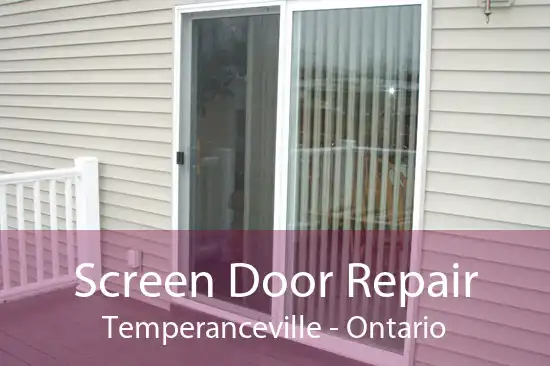 Screen Door Repair Temperanceville - Ontario