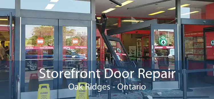 Storefront Door Repair Oak Ridges - Ontario
