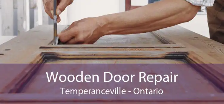 Wooden Door Repair Temperanceville - Ontario