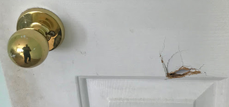 interior door hole repair Bayview Glen
