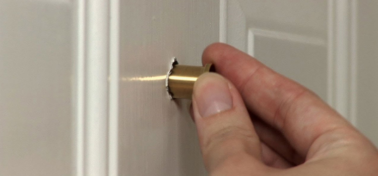 peephole door repair in Yongehurst